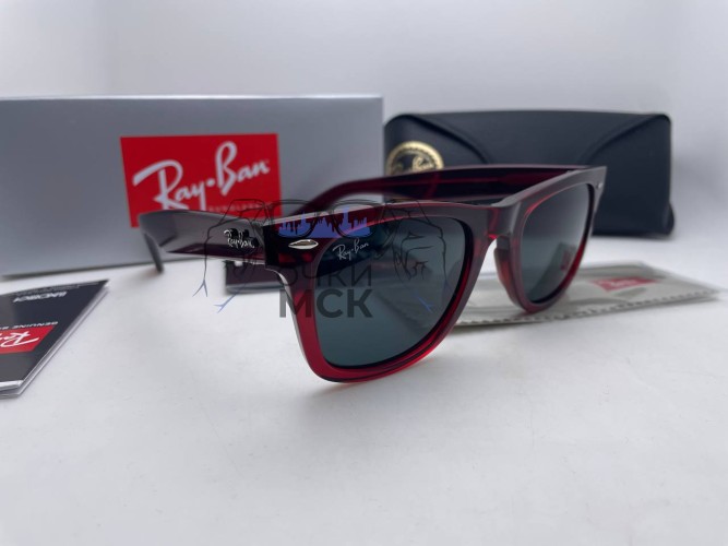 Очки Ray Ban Wine/Black Черный градиент солнцезащитные унисекс женские мужские оригинал