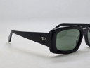 Очки Ray Ban KILIANE RB4395 Black/Green солнцезащитные унисекс женские мужские оригинал