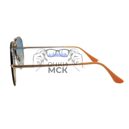 Очки Ray Ban Blaze Aviator RB3584-N Серый солнцезащитные унисекс женские мужские оригинал