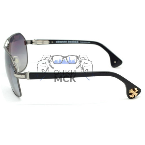 Очки Men's Chrome Hearts THROK Серый градиент солнцезащитные мужские оригинал