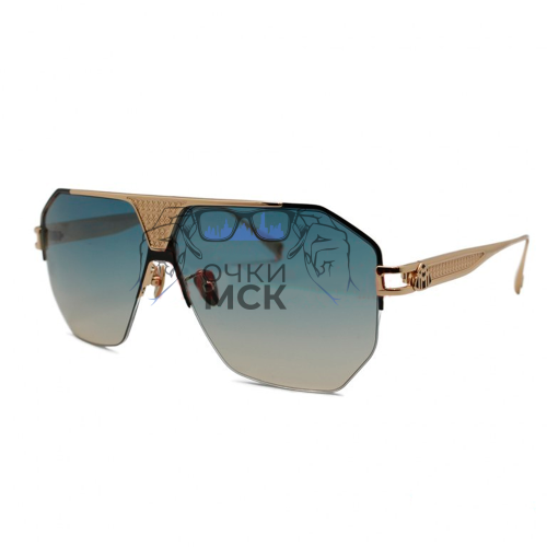 Очки Maybach THE DEBVAFT I Зеленый градиент солнцезащитные мужские оригинал