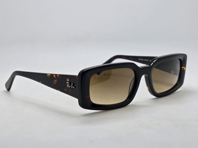 Очки Ray Ban KILIANE RB4395 Leo/Brown солнцезащитные унисекс женские мужские оригинал