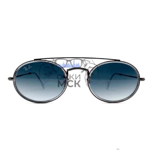 Очки Ray Ban RB 3847N Серый градиент солнцезащитные унисекс женские мужские оригинал