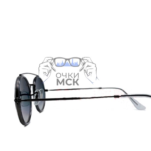 Очки Ray Ban RB 3847N Серый градиент солнцезащитные унисекс женские мужские оригинал