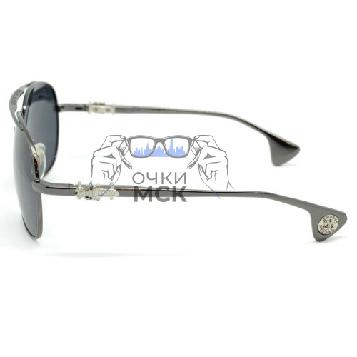 Очки Men's Chrome Hearts Hand Черные солнцезащитные мужские оригинал