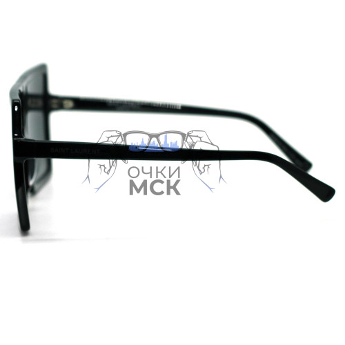 Очки Saint Laurent SL 183 BETTY Черные солнцезащитные женские оригинал