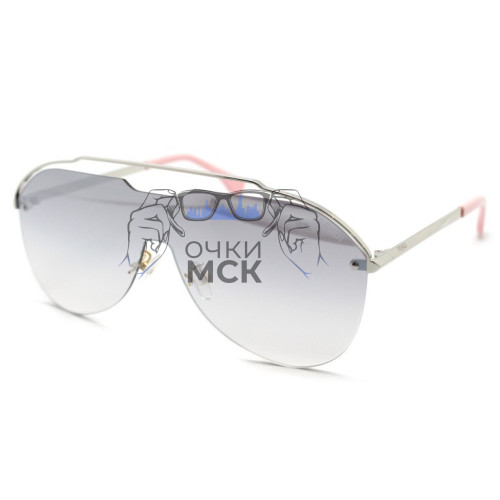 Очки Fendi Fancy FF M0030 Серый градиент солнцезащитные унисекс женские мужские оригинал