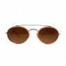 Очки Ray Ban RB 3847N Коричневые солнцезащитные унисекс женские мужские оригинал