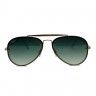 Очки Ray Ban Blaze Aviator RB3584-N Серо-зелёный градиент солнцезащитные унисекс женские мужские оригинал