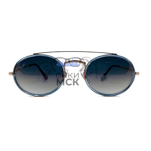 Очки Ray Ban RB 3847N Черный градиент солнцезащитные унисекс женские мужские оригинал