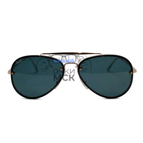 Очки Ray Ban Blaze Aviator RB3584-N Коричневый градиент солнцезащитные унисекс женские мужские оригинал