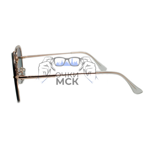 Очки Ray Ban Blaze Aviator RB3584-N Коричневый градиент солнцезащитные унисекс женские мужские оригинал