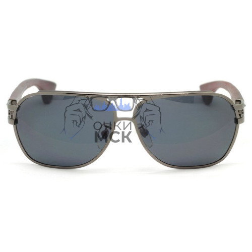 Очки Men's Chrome Hearts The Briwn Серые солнцезащитные мужские оригинал