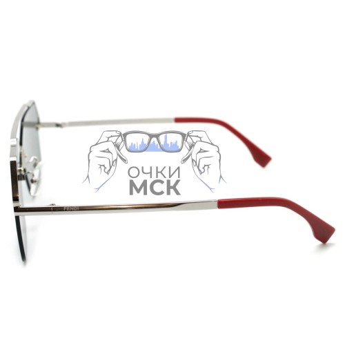 Очки Fendi Fancy FF M0032 Зеленые солнцезащитные унисекс женские мужские оригинал