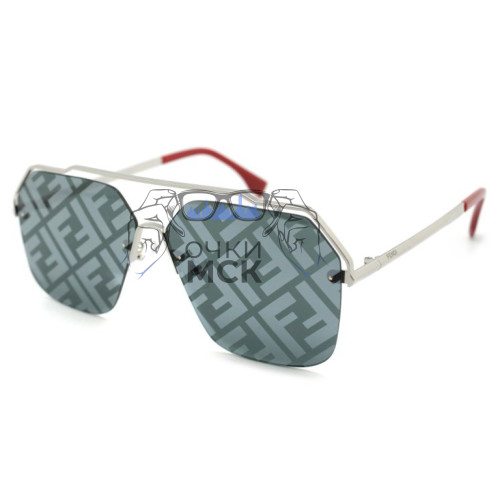 Очки Fendi Fancy FF M0032 Зеленые солнцезащитные унисекс женские мужские оригинал
