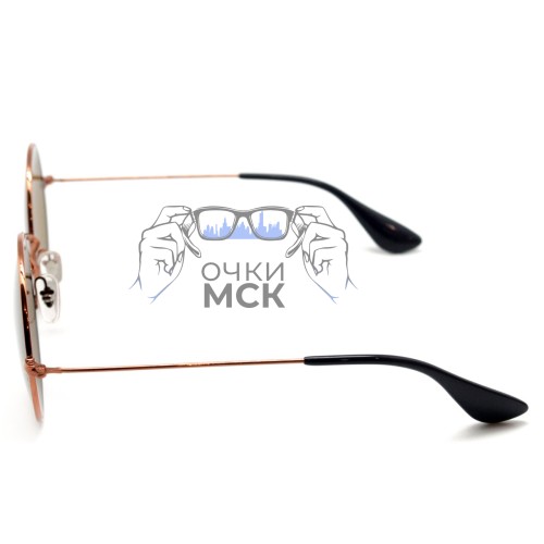 Очки Ray Ban The Ja-jo RB 3592 Коричневые солнцезащитные унисекс женские мужские оригинал