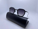 Очки John Dalia Black/Grey Серый градиент солнцезащитные мужские оригинал