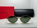 Очки Saint Laurent SL 692 Gold/Green солнцезащитные унисекс женские мужские оригинал