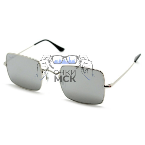 Очки Ray Ban Square RB 1971 Серый градиент солнцезащитные унисекс женские мужские оригинал