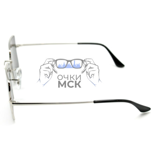 Очки Ray Ban Square RB 1971 Серый градиент солнцезащитные унисекс женские мужские оригинал