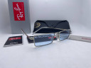 Очки Ray Ban The Icon Low Silver/Blue солнцезащитные мужские оригинал