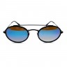 Очки Ray Ban RB 3847N Голубой зеркальный градиент солнцезащитные унисекс женские мужские оригинал