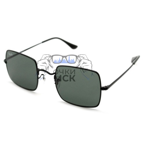 Очки Ray Ban Square RB 1971 Темный градиент солнцезащитные унисекс женские мужские оригинал