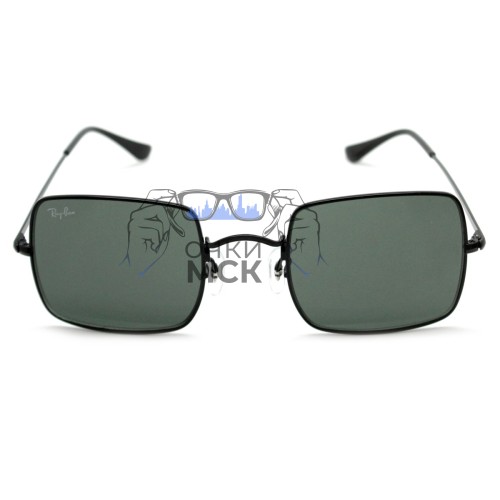 Очки Ray Ban Square RB 1971 Темный градиент солнцезащитные унисекс женские мужские оригинал