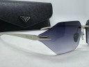 Очки Prada SPR A55 Silver/Dark Grey солнцезащитные женские оригинал