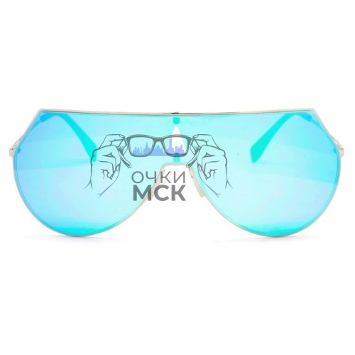 Очки Fendi EYELINE FF 0193/S Синий хамелеон градиент солнцезащитные женские оригинал