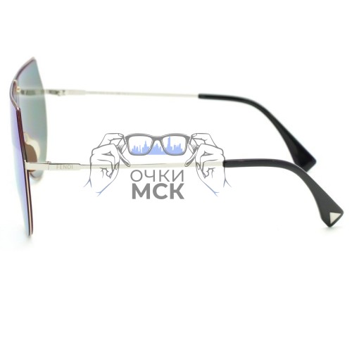 Очки Fendi EYELINE FF 0193/S Синий хамелеон градиент солнцезащитные женские оригинал