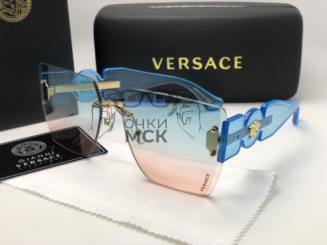 Очки Versace VE5204 Голубой градиент солнцезащитные женские оригинал
