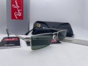 Очки Ray Ban The Icon Low Silver/Green солнцезащитные мужские оригинал