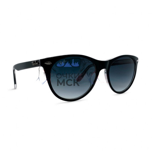 Очки Ray Ban RB2185 Тёмный градиент солнцезащитные унисекс женские мужские оригинал