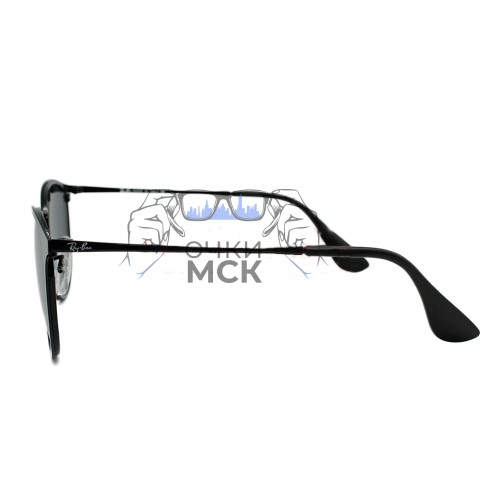 Очки Ray Ban Erika Metal RB3539 Чёрный солнцезащитные унисекс женские мужские оригинал