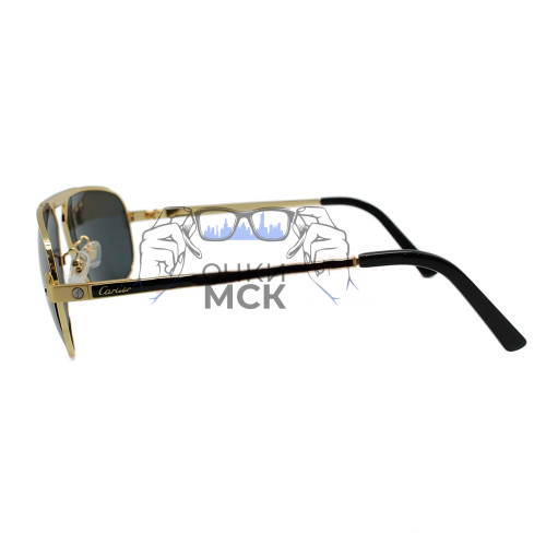 Очки Cartier CT0102S Тёмный градиент солнцезащитные унисекс женские мужские оригинал