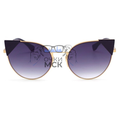 Очки Fendi LEI FF 0190/S Темный градиент солнцезащитные женские оригинал