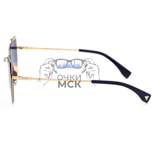 Очки Fendi LEI FF 0190/S Темный градиент солнцезащитные женские оригинал