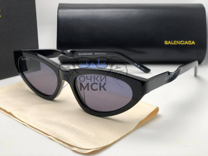 Очки Balenciaga Low Twist Black солнцезащитные женские оригинал