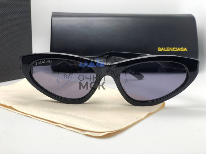Очки Balenciaga Low Twist Black солнцезащитные женские оригинал