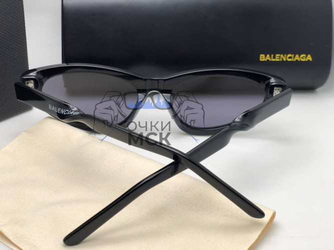 Очки Balenciaga Low Twist Black солнцезащитные женские оригинал