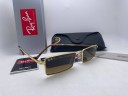 Очки Ray Ban The Icon Low Gold/Brown солнцезащитные мужские оригинал