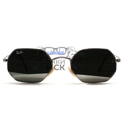 Очки Ray Ban Octagonal Metal RB3556N солнцезащитные мужские оригинал