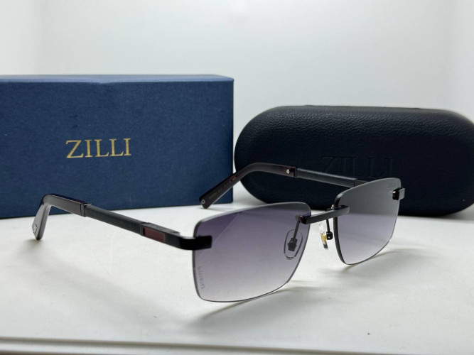 Очки Zilli ZI 65054 с01 Black/Grey солнцезащитные мужские оригинал