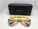 Очки Balenciaga BB02445 Black/Light Светлый градиент солнцезащитные унисекс женские мужские оригинал