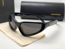 Очки Balenciaga Cat 3 Neon Black Тёмный градиент солнцезащитные унисекс женские мужские оригинал
