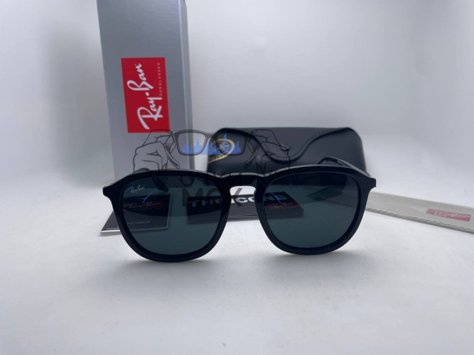 Очки Ray Ban The Icon Total Black Черный градиент солнцезащитные унисекс женские мужские оригинал