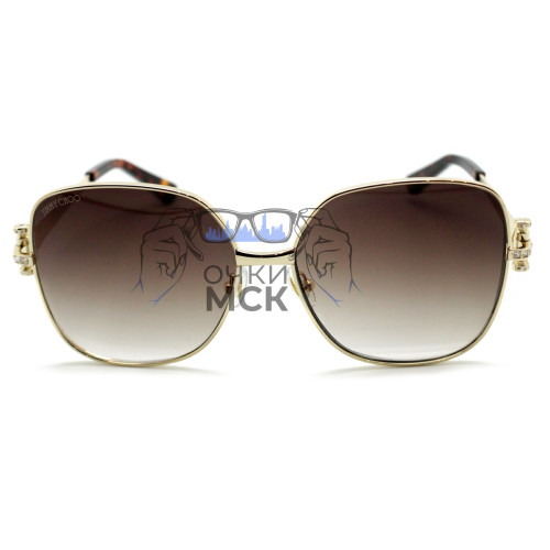 Очки Jimmy Choo Glenn/s Qau Коричневый градиент солнцезащитные женские оригинал