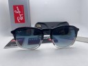 Очки Ray Ban The Icon Black/White/Black Черный градиент солнцезащитные унисекс женские мужские оригинал