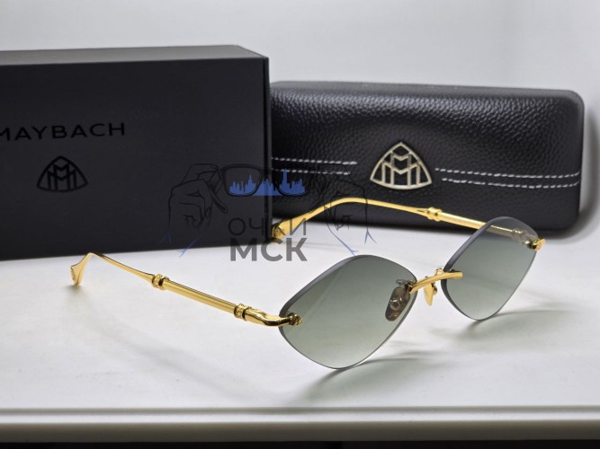 Очки Maybach Rhomb Gold/Grey солнцезащитные унисекс женские мужские оригинал
